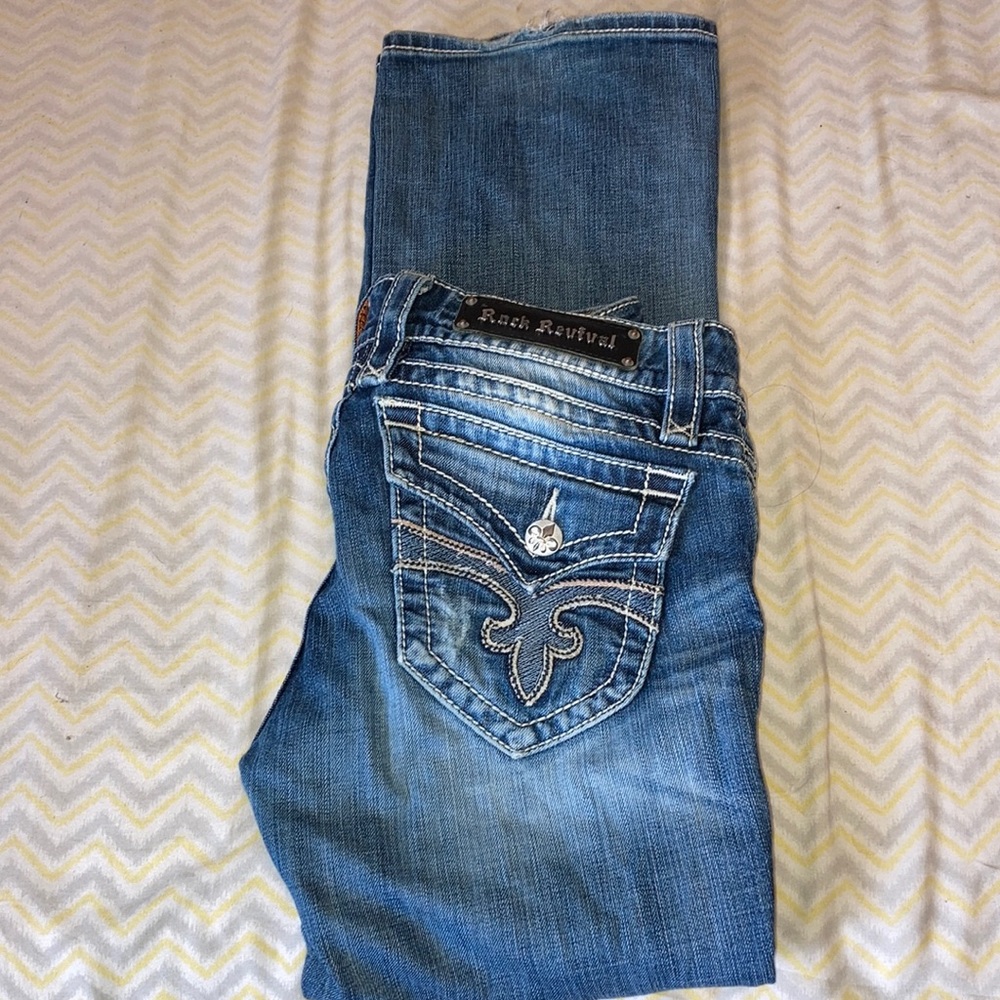 Rock Revival Jen Bootcut Jeans FREE & FAST SAME DAY SHIPPING 🎉📦❗️❗️